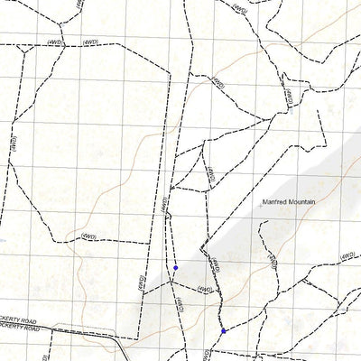 Getlost Map 7631 MANFRED NSW Topographic Map V15 1:75,000