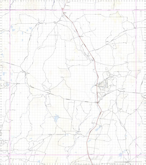Getlost Map 8039 ENNGONIA NSW Topographic Map V15 1:75,000