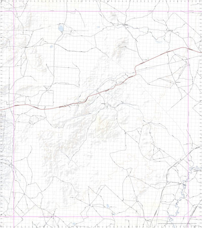 Getlost Map 7434 BUNDA NSW Topographic Map V15 1:75,000