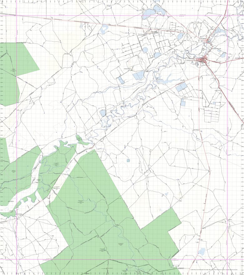 Getlost Map 8037 BOURKE NSW Topographic Map V15 1:75,000 by Getlost ...