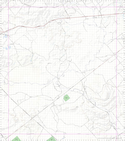Getlost Map 7934 THE MEADOWS NSW Topographic Map V15 1:75,000
