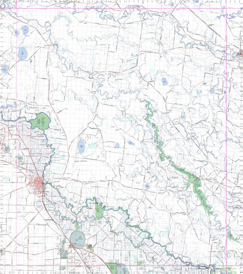 Getlost Map 7627 SWAN HILL NSW Topographic Map V15 1:75,000