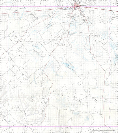 Getlost Map 8034 WRIGHTVILLE NSW Topographic Map V15 1:75,000