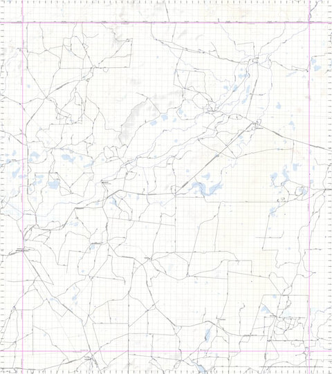 Getlost Map 7939 YANTABULLA NSW Topographic Map V15 1:75,000