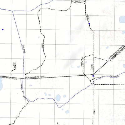 Getlost Map 7939 YANTABULLA NSW Topographic Map V15 1:75,000