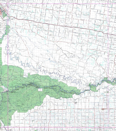 Getlost Map 7926 TUPPAL NSW Topographic Map V15 1:75,000