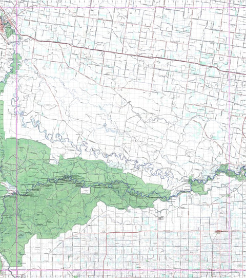 Getlost Map 7926 TUPPAL NSW Topographic Map V15 1:75,000