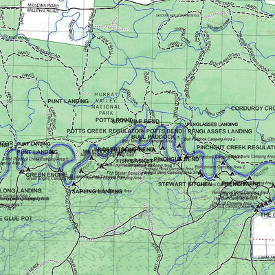 Getlost Map 7926 TUPPAL NSW Topographic Map V15 1:75,000