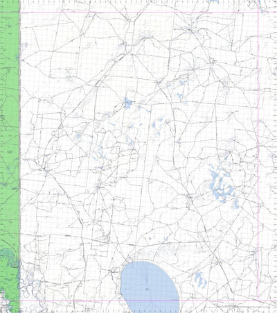 Getlost Map 7130 LAKE VICTORIA NSW Topographic Map V15 1:75,000