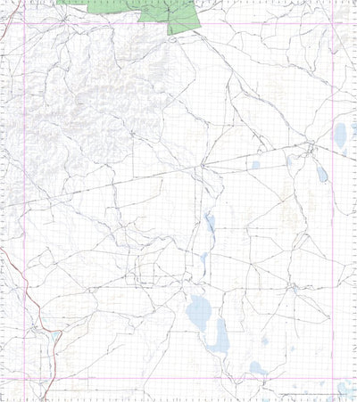 Getlost Map 7338 YANTARA NSW Topographic Map V15 1:75,000