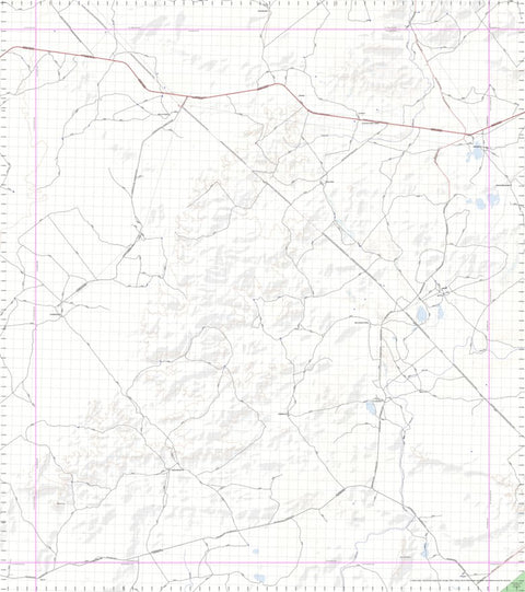 Getlost Map 7834 BARNATO NSW Topographic Map V15 1:75,000