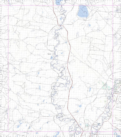 Getlost Map 7230 BUNNERUNGEE NSW Topographic Map V15 1:75,000