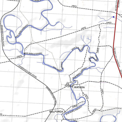 Getlost Map 7230 BUNNERUNGEE NSW Topographic Map V15 1:75,000
