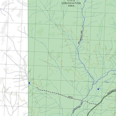 Getlost Map 7336 WONNAMINTA NSW Topographic Map V15 1:75,000