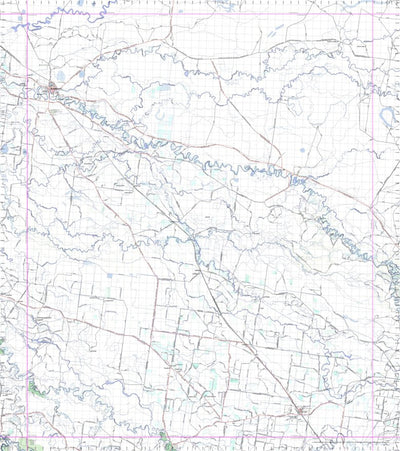 Getlost Map 7727 MOULAMEIN NSW Topographic Map V15 1:75,000