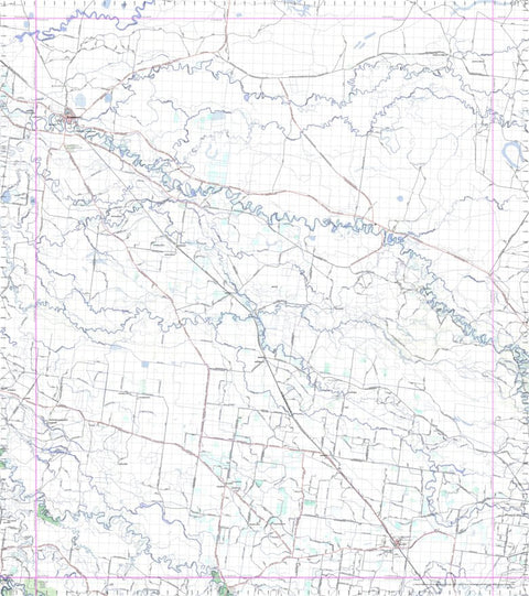 Getlost Map 7727 MOULAMEIN NSW Topographic Map V15 1:75,000