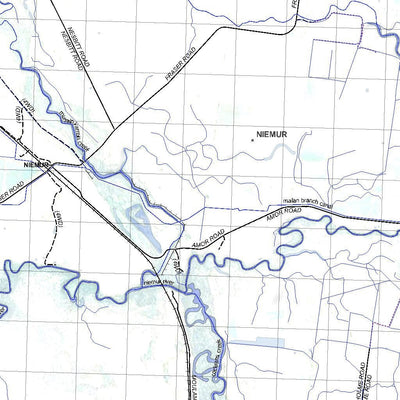 Getlost Map 7727 MOULAMEIN NSW Topographic Map V15 1:75,000