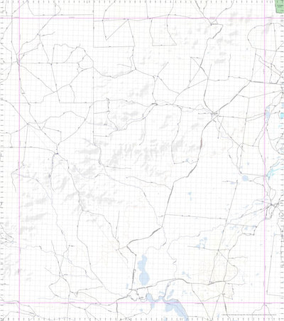 Getlost Map 7637 TONGO NSW Topographic Map V15 1:75,000