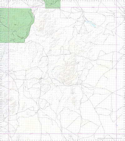 Getlost Map 7435 GRASMERE NSW Topographic Map V15 1:75,000