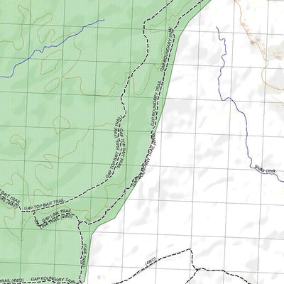 Getlost Map 7435 GRASMERE NSW Topographic Map V15 1:75,000