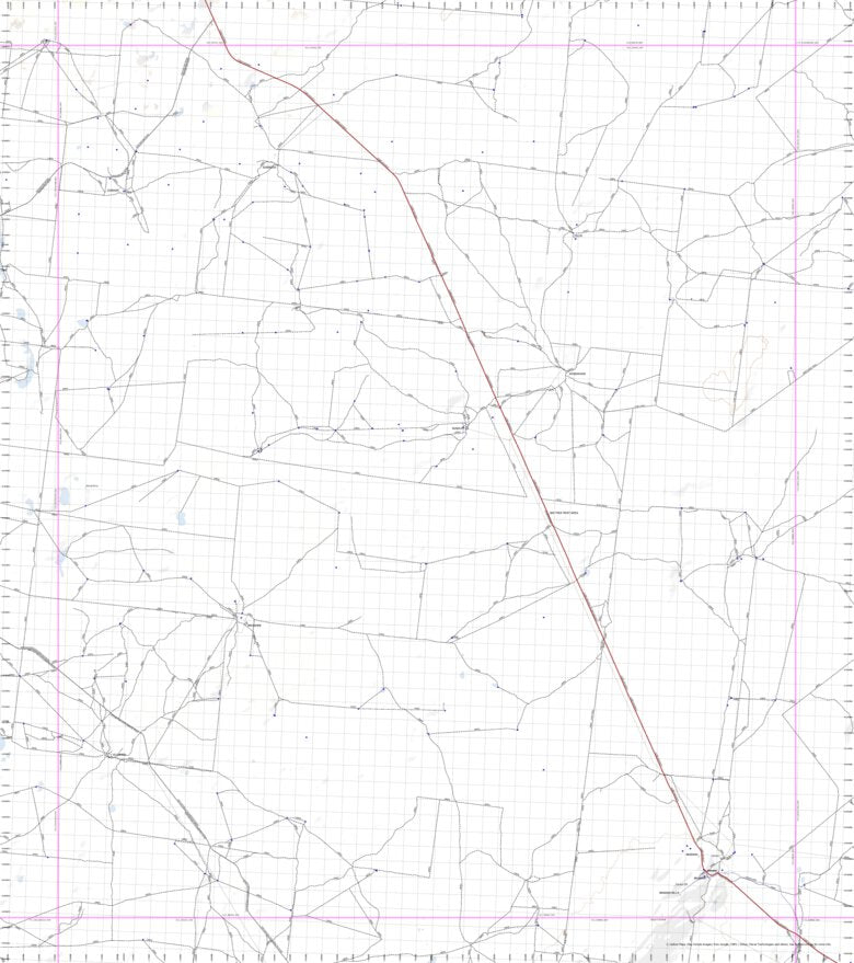 Getlost Map 7633 MANARA NSW Topographic Map V15 1:75,000 by Getlost ...