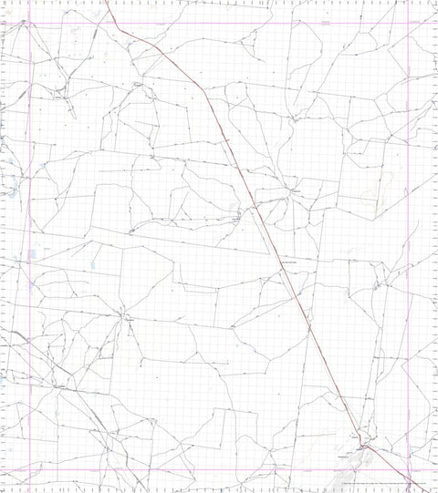 Getlost Map 7633 MANARA NSW Topographic Map V15 1:75,000
