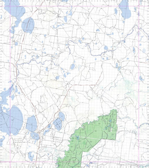 Getlost Map 7629 PAIKA NSW Topographic Map V15 1:75,000