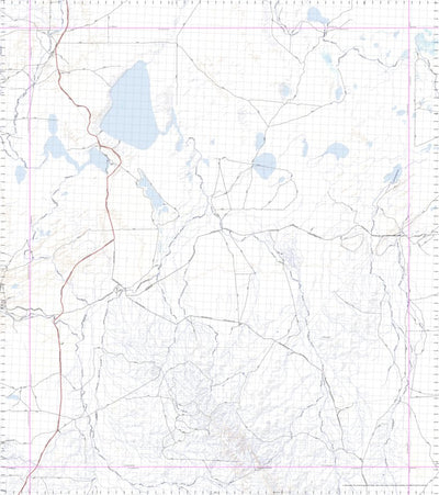 Getlost Map 7337 COBHAM LAKE NSW Topographic Map V15 1:75,000