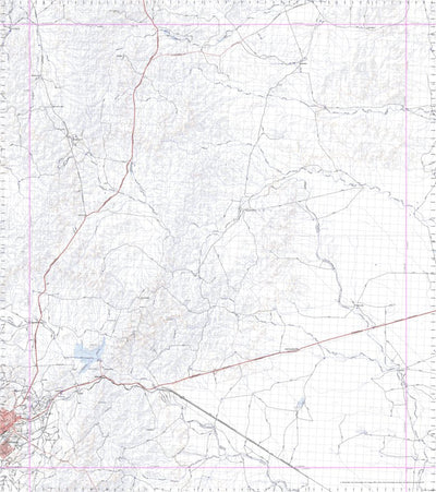 Getlost Map 7234 TALTINGAN NSW Topographic Map V15 1:75,000