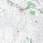 Getlost Map 7825 ECHUCA NSW Topographic Map V15 1:75,000