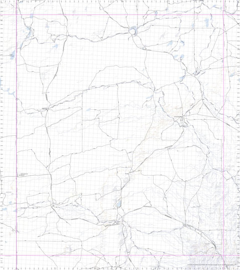 Getlost Map 7136 TEILTA NSW Topographic Map V15 1:75,000