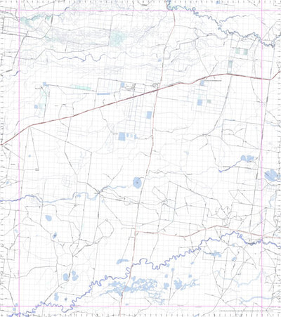 Getlost Map 7728 DRY LAKE NSW Topographic Map V15 1:75,000