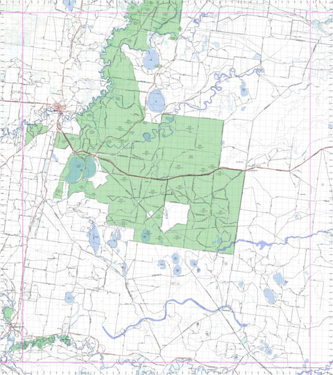 Getlost Map 7628 BALRANALD NSW Topographic Map V15 1:75,000