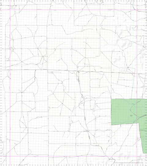 Getlost Map 7638 URISINO NSW Topographic Map V15 1:75,000
