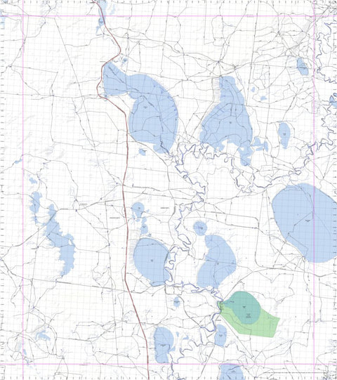 Getlost Map 7231 POPILTAH NSW Topographic Map V15 1:75,000