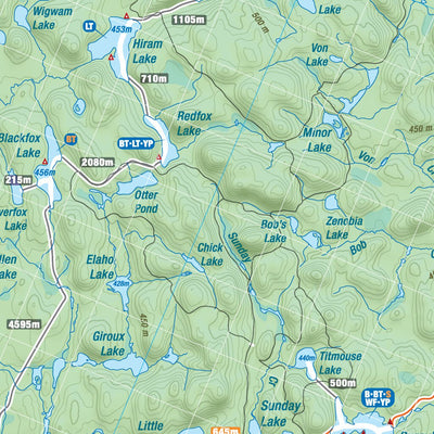Algonquin Provincial Park Highway 60 - Backroad Mapbooks