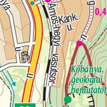 Eplény Kaland hegy, Síaréna turista,-biciklis térkép, tourist-biking map,