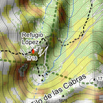 Cerro Lopez, Bellavista and Goye 1/25.000