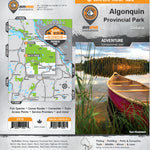 Algonquin Provincial Park - Backroad Mapbooks Topo Map