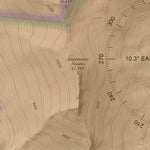 Sweetwater Needles, Wyoming 7.5 Minute Topographic Map - Color Hillshade