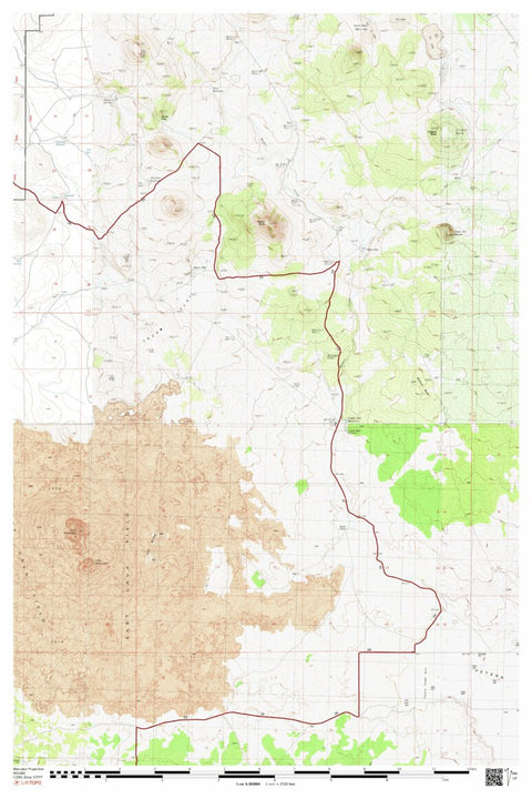 Central Oregon SxS Where to Ride 2510 to Crack in the Ground Map#3
