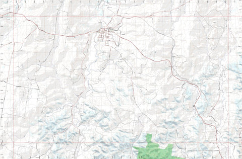 Getlost Map 8933-1S Merriwa NSW Topographic Map V15 1:25,000