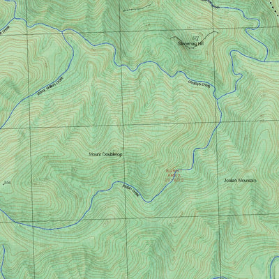 Getlost Map 8929-4N Yerranderie NSW Topographic Map V15 1:25,000