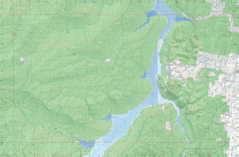 Getlost Map 8929-1N Burragorang NSW Topographic Map V15 1:25,000