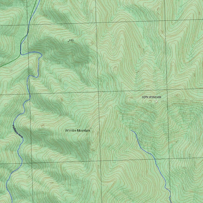 Getlost Map 8927-3N Corang NSW Topographic Map V15 1:25,000