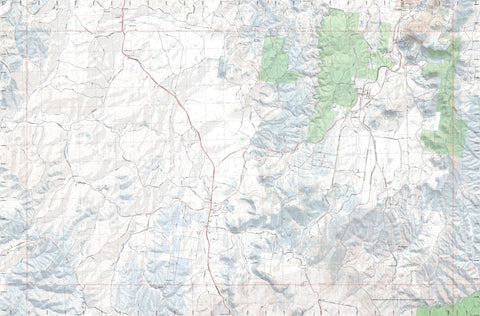 Getlost Map 8832-2S Ilford NSW Topographic Map V15 1:25,000