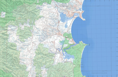 Getlost Map 8824-2S Pambula NSW Topographic Map V15 1:25,000