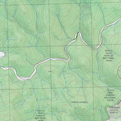 Getlost Map 8823-4N Burragate NSW Topographic Map V15 1:25,000