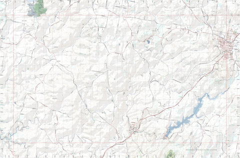 Getlost Map 8730-4N Carcoar NSW Topographic Map V15 1:25,000