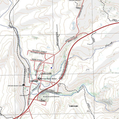 Getlost Map 8730-4N Carcoar NSW Topographic Map V15 1:25,000